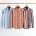 Office Essentials: 3-Pack Premium Cotton Formal Shirts – Tailored Fit, Full Sleeves & Pockets (FS-35 )