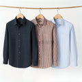 Office Essentials: 3-Pack Premium Cotton Formal Shirts – Tailored Fit, Full Sleeves & Pockets ( FS-159)